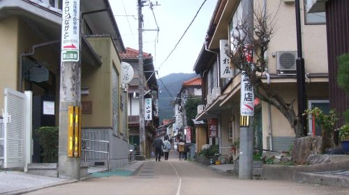 俵山温泉の絶景写真