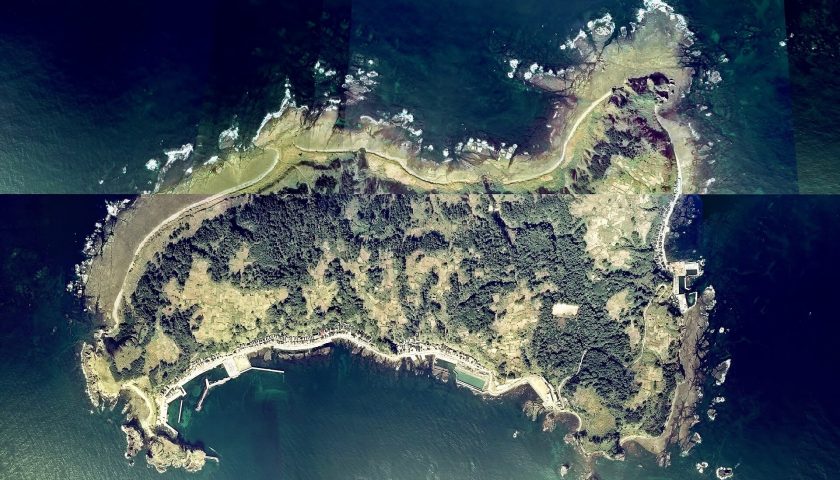 山形県の絶景スポット「飛島」