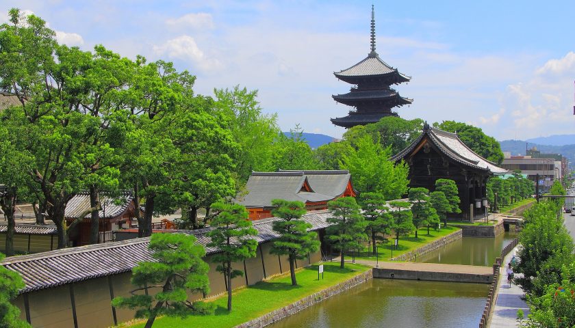 京都府の絶景スポット「東寺」