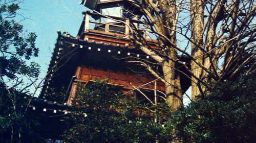 船橋大神宮灯明台の絶景写真