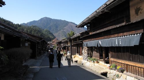 妻籠宿の絶景写真
