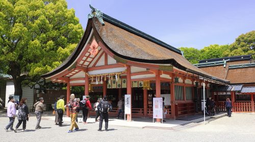 津島神社の絶景写真