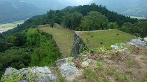 津和野城跡の絶景写真