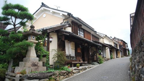 内子 八日市護国の町並みの絶景写真