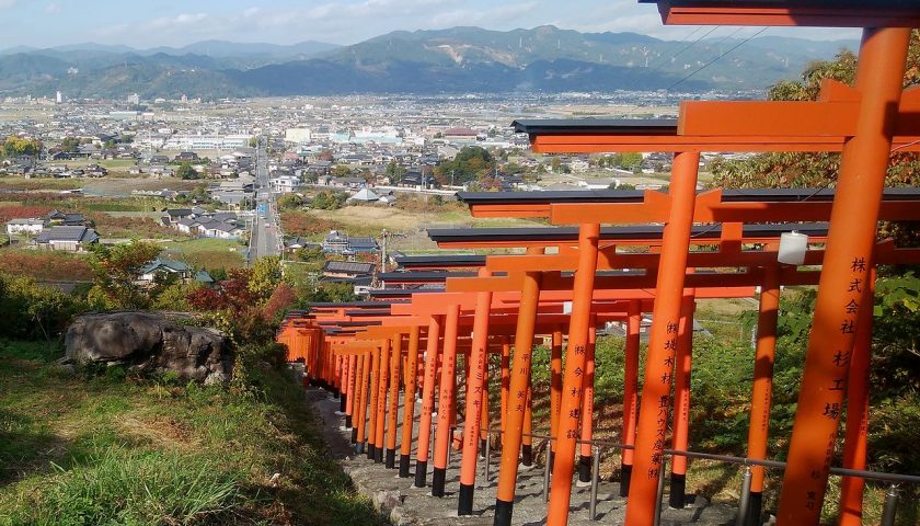 福岡県の絶景スポット「浮羽稲荷神社」