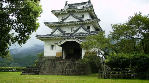 宇和島城の絶景写真