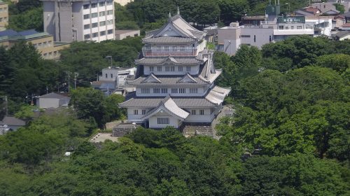 亥鼻城の絶景写真