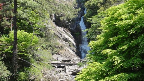 見帰りの滝の絶景写真