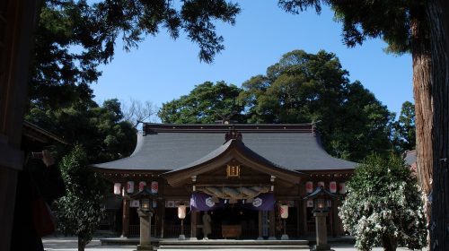 八重垣神社の絶景写真