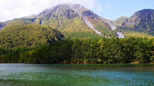 焼岳の絶景写真