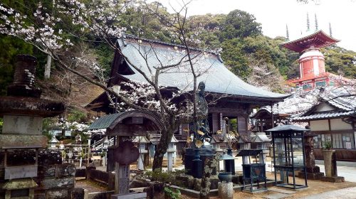 薬王寺の絶景写真