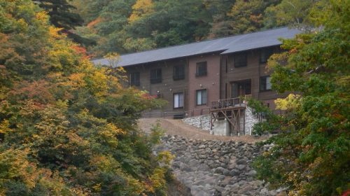 姥湯温泉の絶景写真