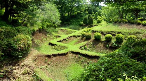 山中城の絶景写真