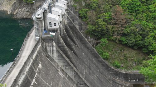 柳瀬ダムの絶景写真