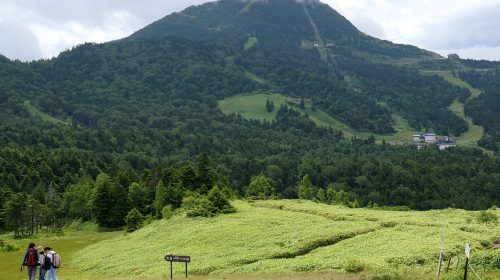 横手山の絶景写真