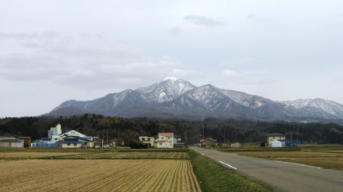 米山の絶景写真