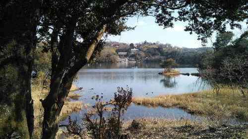 一碧湖の絶景写真