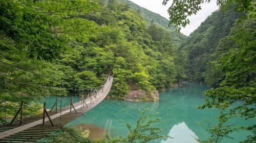 寸又峡の絶景写真
