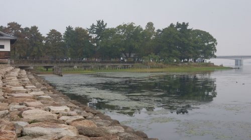 膳所城の絶景写真