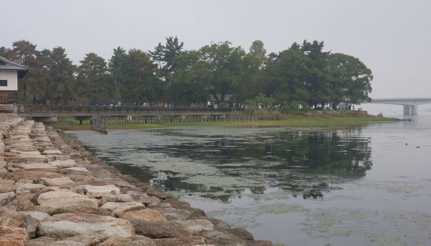 滋賀県の絶景スポット「膳所城」