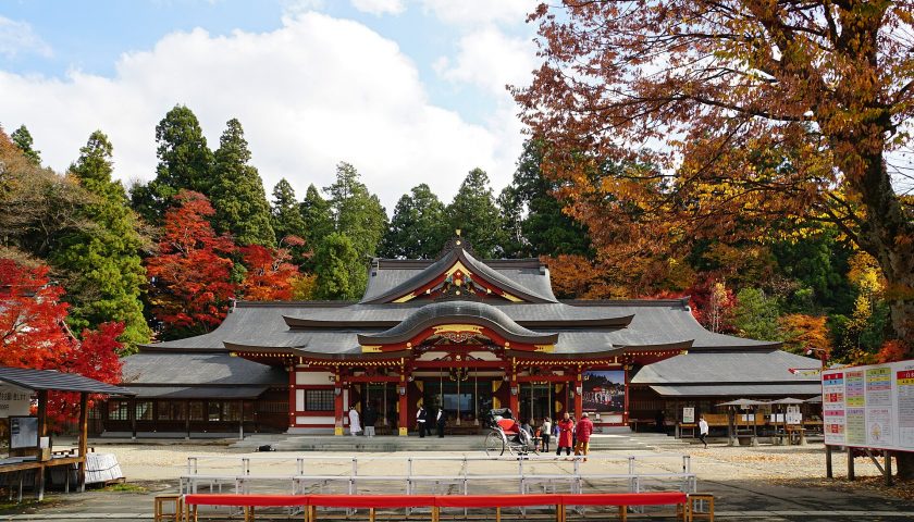 岩手県の絶景スポット「盛岡八幡宮」