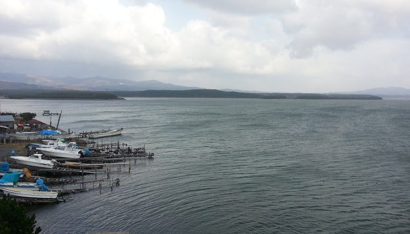 青森県の絶景スポット「十三湖」