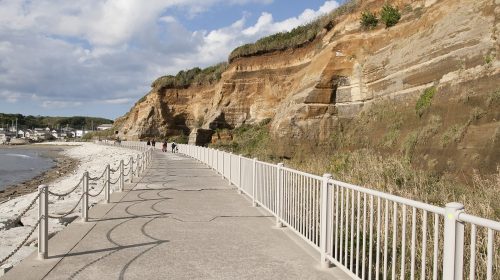 屏風ヶ浦の絶景写真