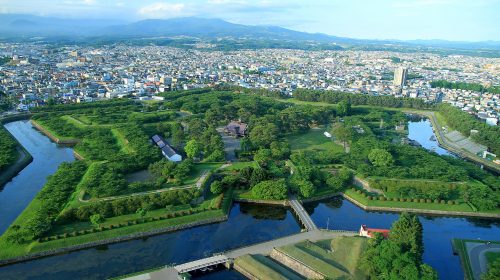 五稜郭の絶景写真