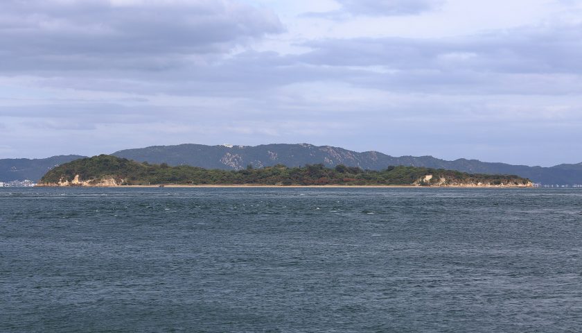岡山県の絶景スポット「釜島」