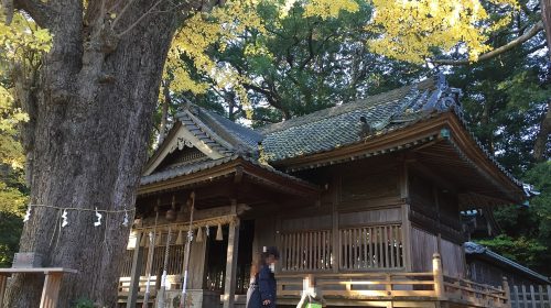 事任八幡宮の絶景写真