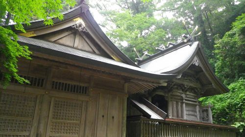 槵觸神社の絶景写真