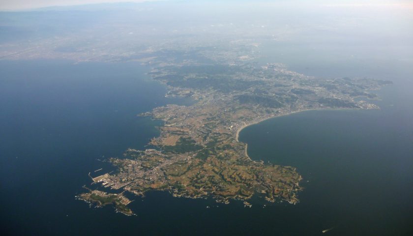 神奈川県の絶景スポット「三浦海岸」