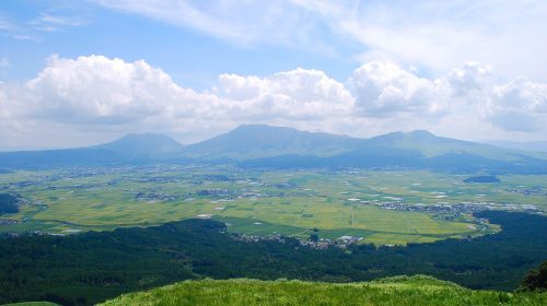 大観峰の絶景写真