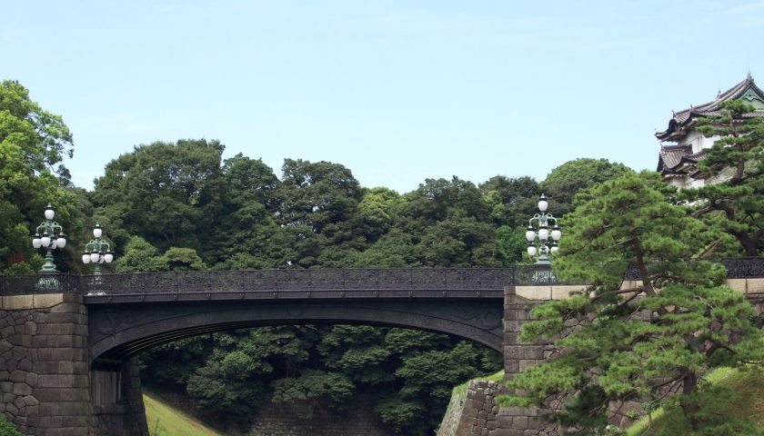 東京都の絶景スポット「二重橋」