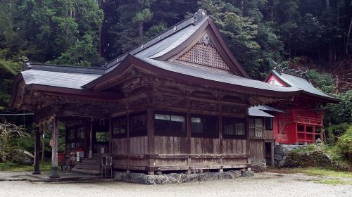 上一宮大粟神社の絶景写真