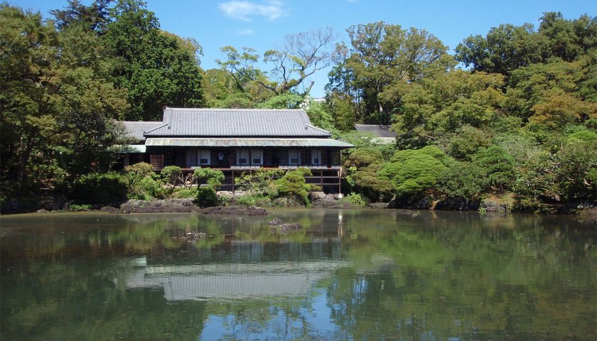 静岡県の絶景スポット「楽寿園」