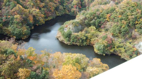 竜神大吊橋の絶景写真