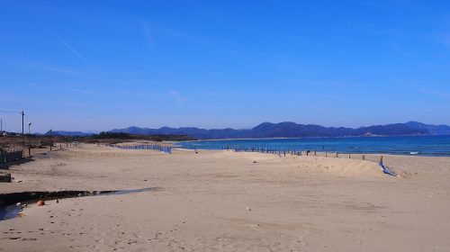 浜詰海岸の絶景写真