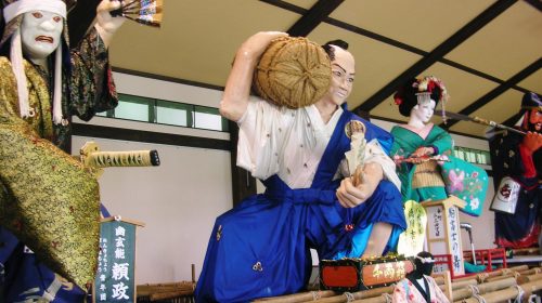 ほうらい祭りの絶景写真