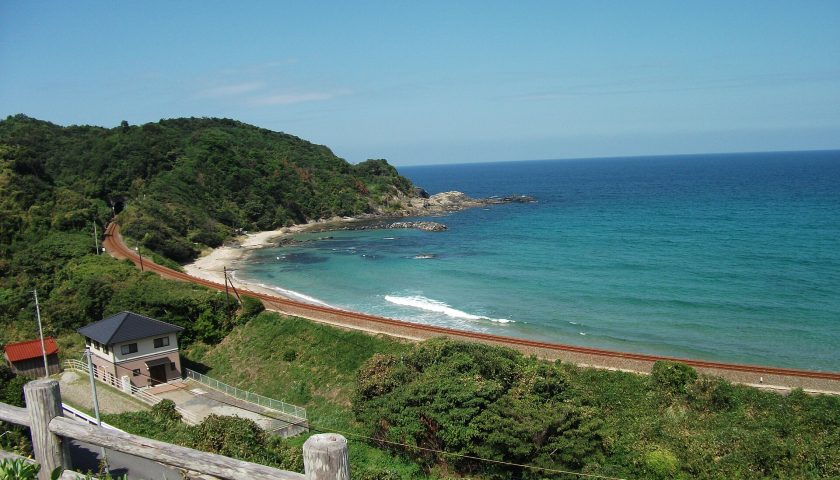 島根県の絶景スポット「道の駅ゆうひパーク三隅」