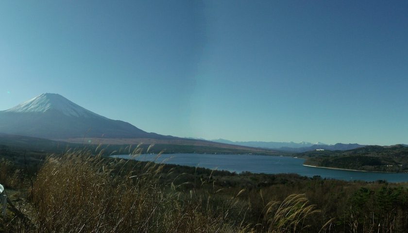 山梨県の絶景スポット「山中湖パノラマ台」