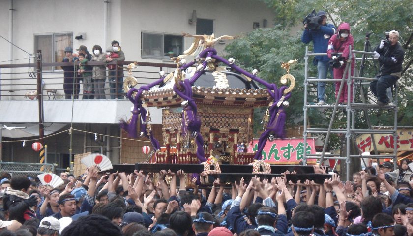 千葉県の絶景スポット「下総三山の七年祭り」