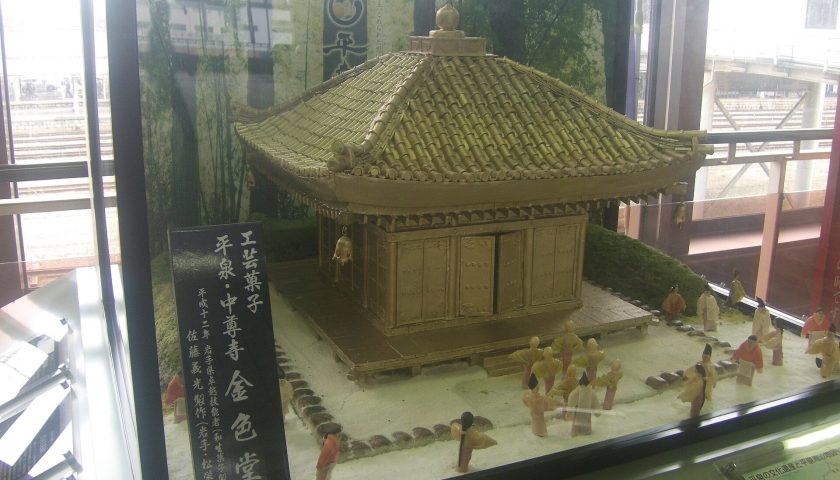 岩手県の絶景スポット「中尊寺金色堂」