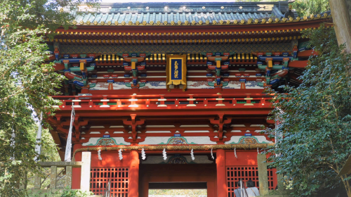 久能山東照宮の絶景写真