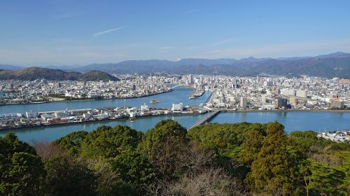 五台山の絶景写真