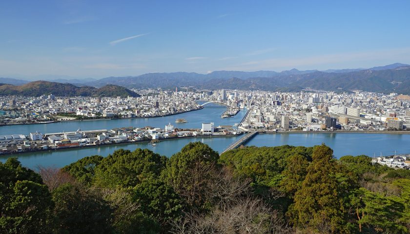 高知県の絶景スポット「五台山」