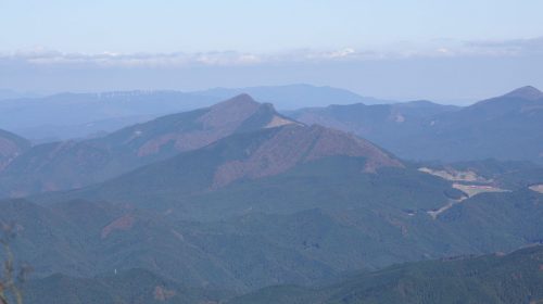 倶留尊山の絶景写真
