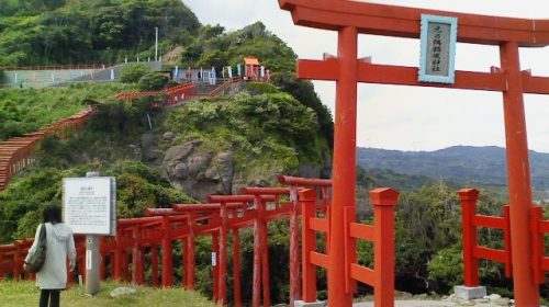 元乃隅神社の絶景写真
