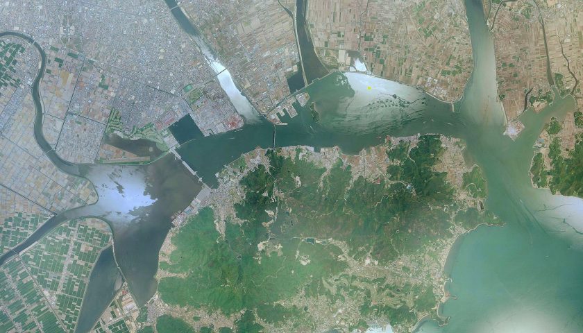 岡山県の絶景スポット「児島湖」