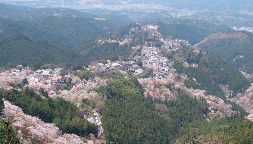 奈良県の絶景スポット「吉野山」